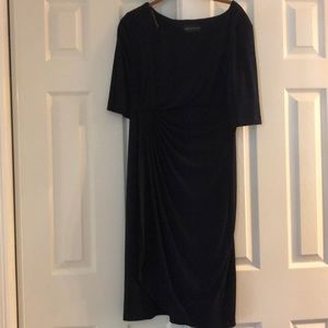 Navy blue dress